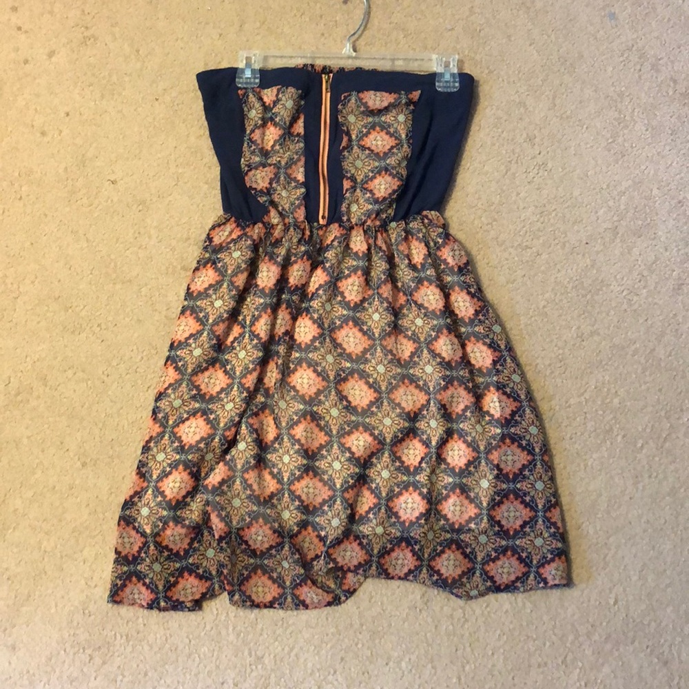 Strapless Miss Me dress. Worn one time!